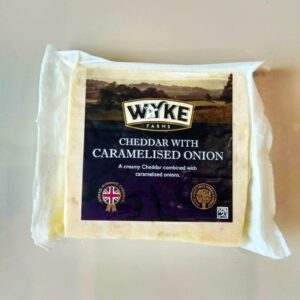 СЫР ЧЕДДЕР WYKE FARMS CHEDDAR Caramelised onion Карамелизированный лук 200 Г